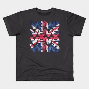 VeVe London Dcon T-Shirt Union Jack UK Kids T-Shirt